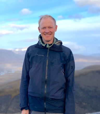 Bilete av Halvor på Svalbard