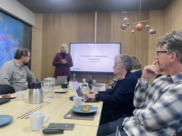 Oppstartmøte i teknologiprosjekt