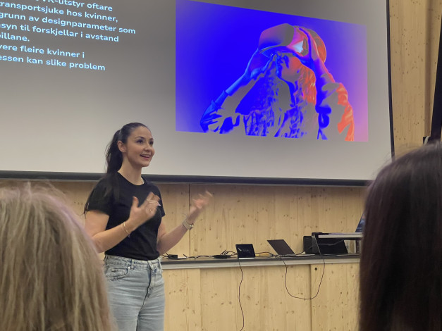 Gizem fortel korleis ho blei robotikkforskar